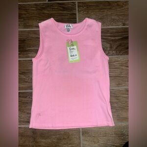 NWT Lilly Pulitzer Palm Classics pink sleeveless top